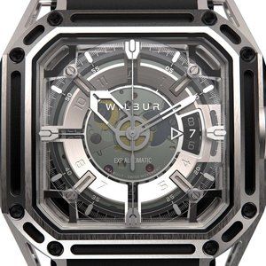 Wilbur Watch Co - Gun Metal Exoskeleton Case